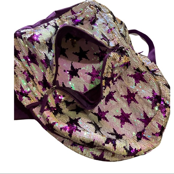 Sequin Stars Backpack - Picture 4 of 6